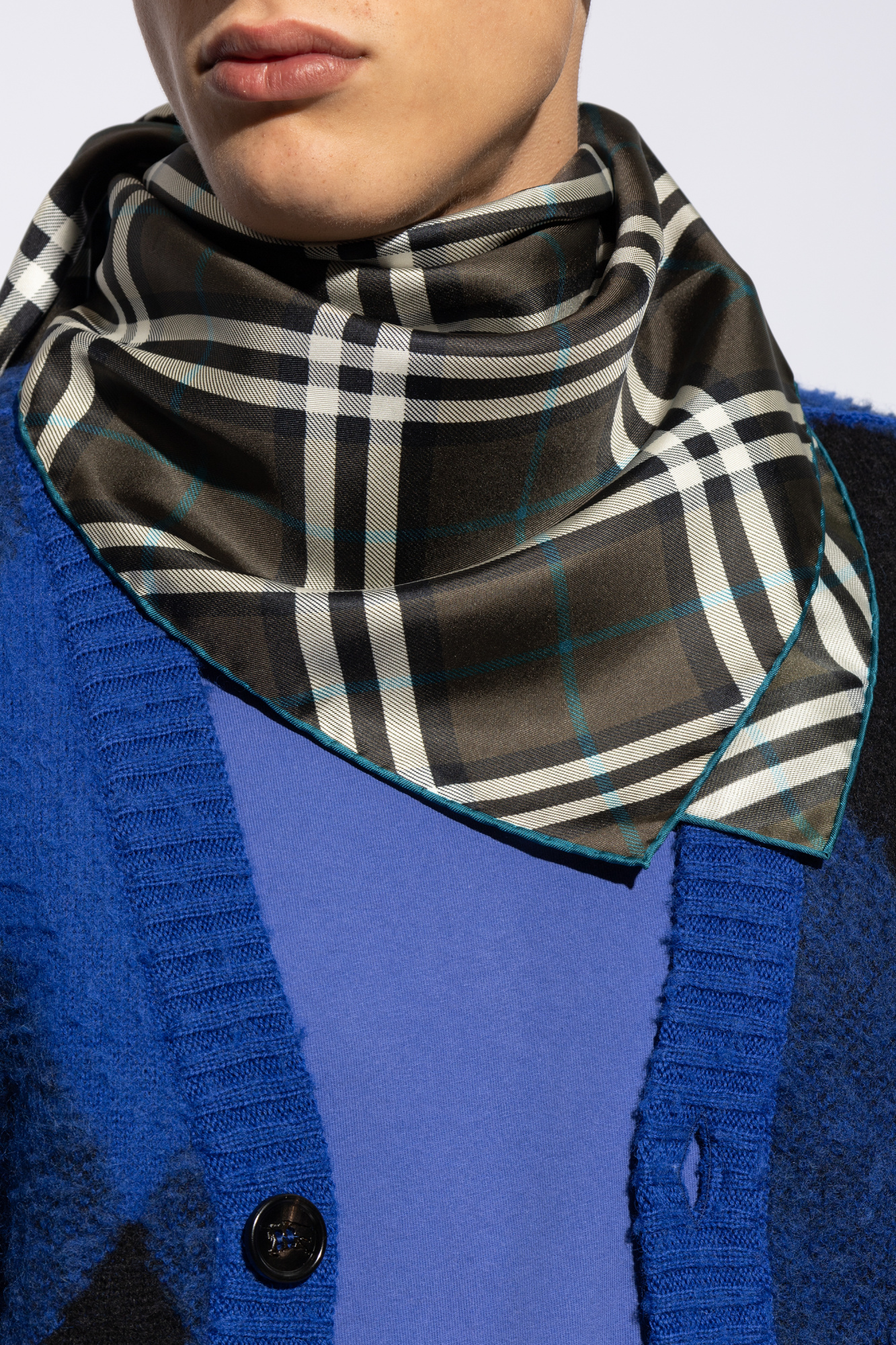 【新品】BURBERRY 幾何学模様シルクガウン 三越伊勢丹 | burberry/バーバリー通販 | スキニー チェック